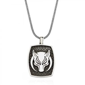 Börü Figürlü Gümüş Kolye MY102511