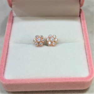 Çiçek Gümüş Küpe MY102387