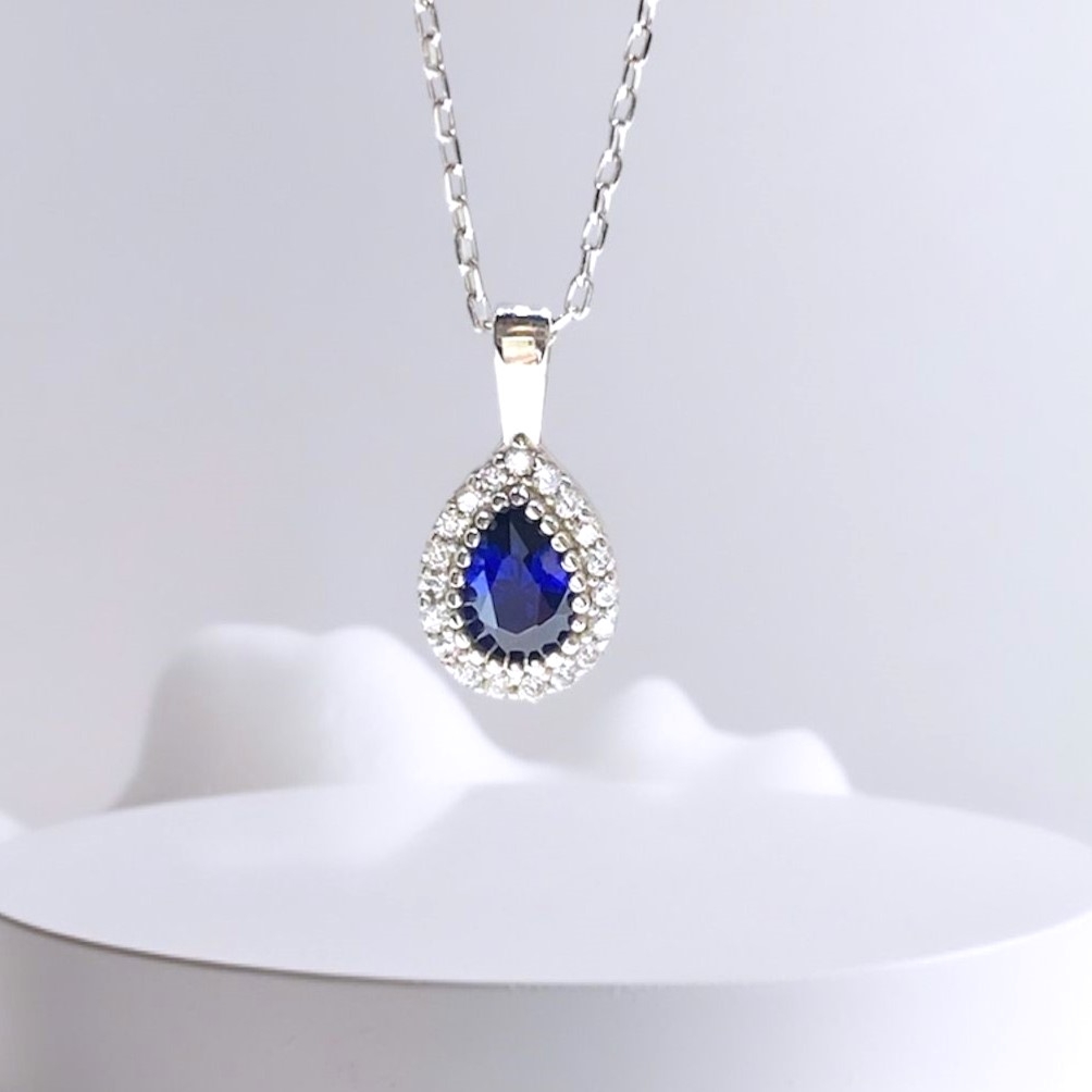 Damla Montür Gümüş Kolye MY102449L