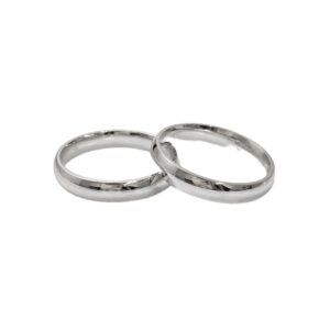 Klasik Gümüş Alyans 4mm MY102355
