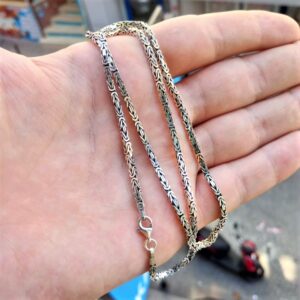 Kral Erkek Gümüş Zincir MY102297