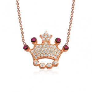 Taç Gümüş Kolye MY0201032