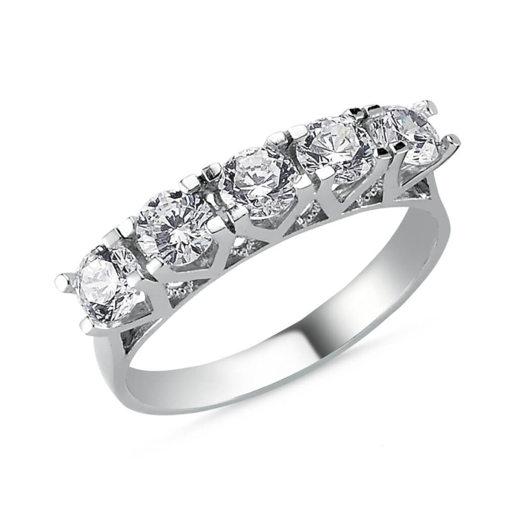 Özel Tasarım Beştaş Gümüş Yüzük MY101378